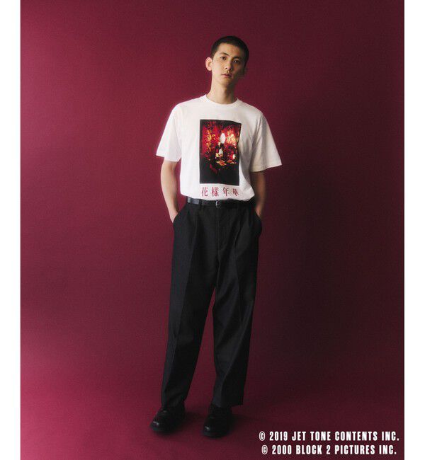 ADAM ET ROPE'「【花様年華 25周年 &times; 10Culture for ADAM ET ROPE'】IN THE MOOD FOR LOVE TEE」|Tシャツ・カットソー|