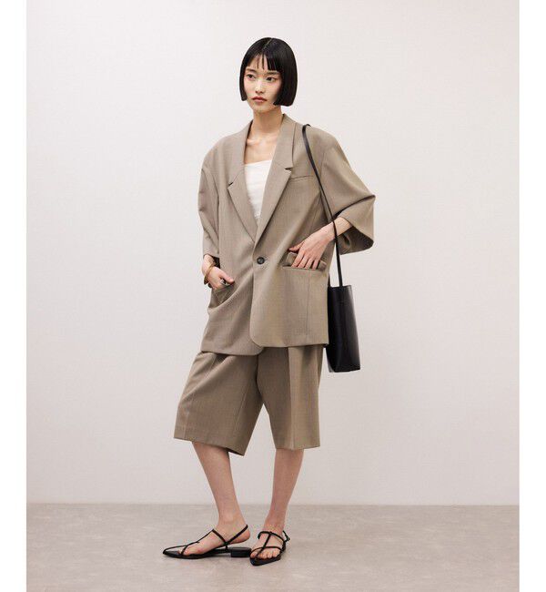 ADAM ET ROPE'「【PFT】Crepe Small Bag」|ショルダー・メッセンジャー|
