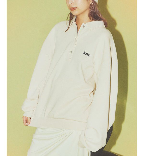  「〈WEB限定〉【Nuition】ロゴポロスウェット」|Tシャツ・カットソー|
