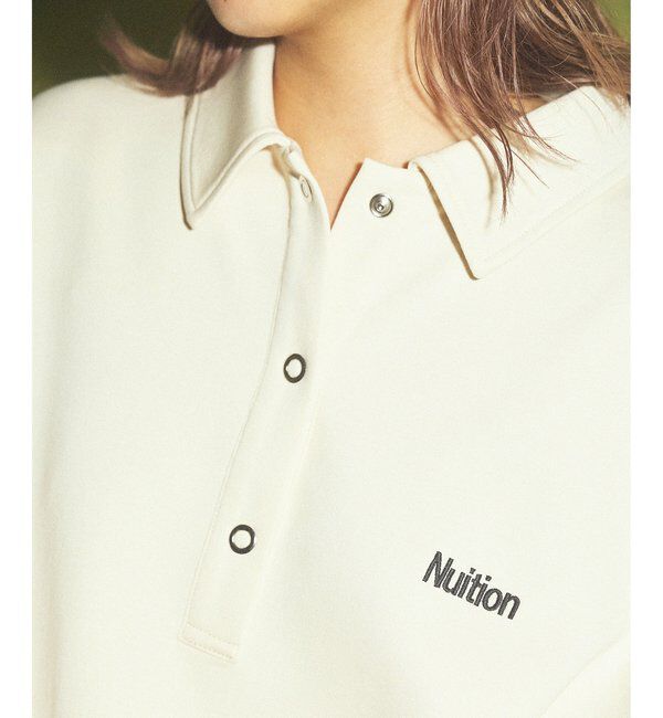  「〈WEB限定〉【Nuition】ロゴポロスウェット」|Tシャツ・カットソー|