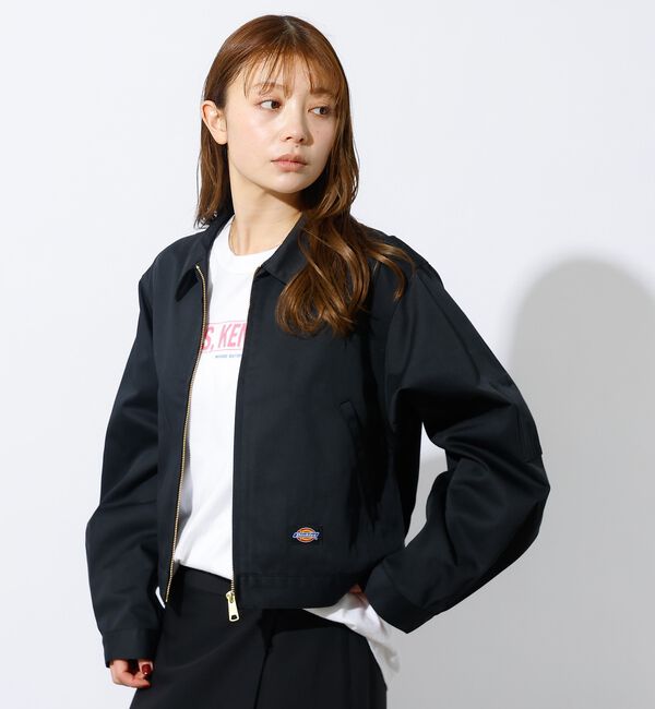 Rouge vif「【Dickies/ディッキーズ】Short Eisenhower Jacket」|ブルゾン・スタジャン|