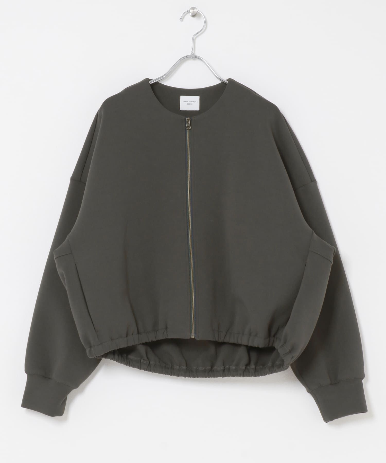URBAN RESEARCH DOORS「ダンボールZIPカーディガン 26AW」|カーディガン|