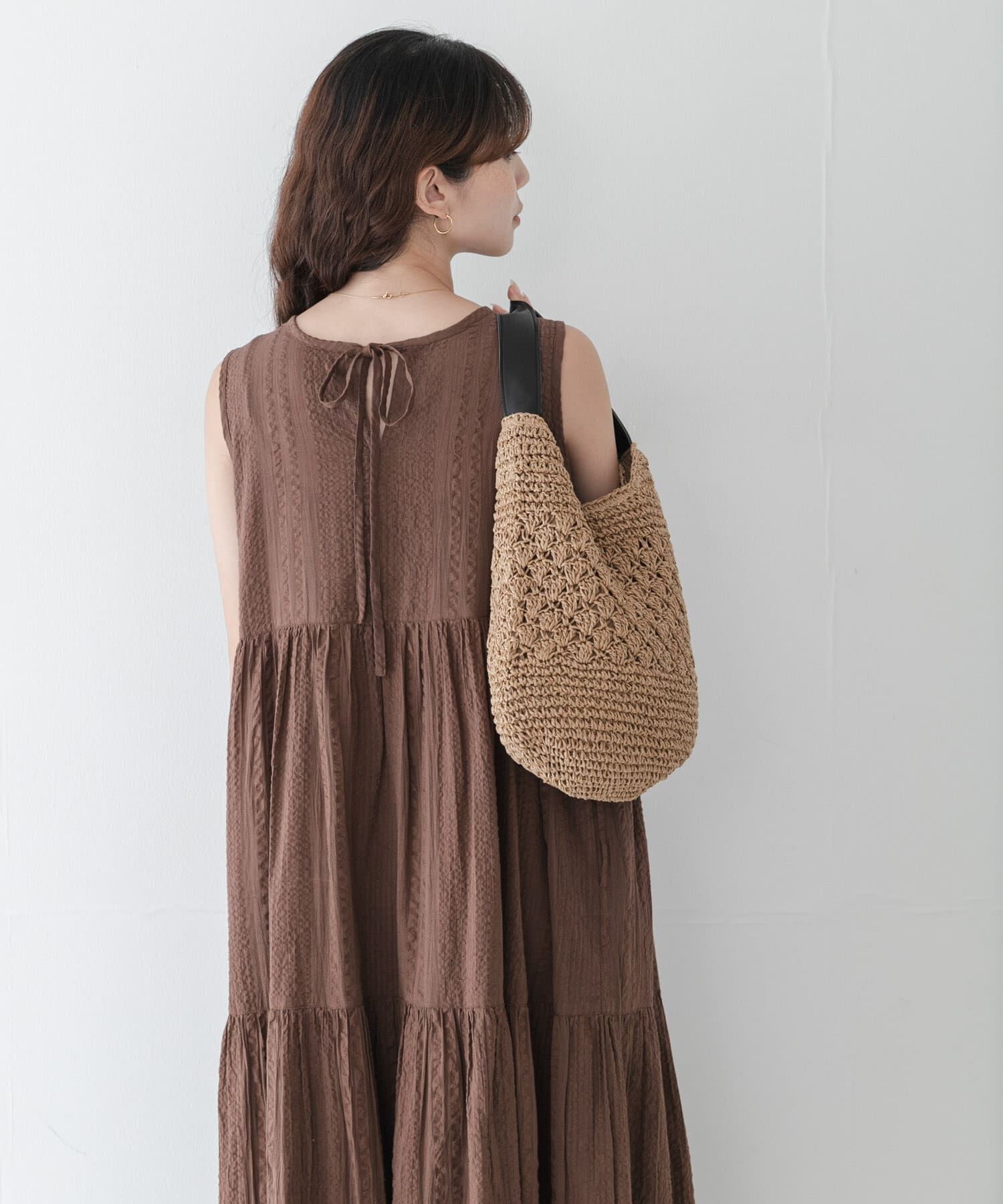 Sonny Label 「コットンティアードサッカーワンピース」|ワンピース|