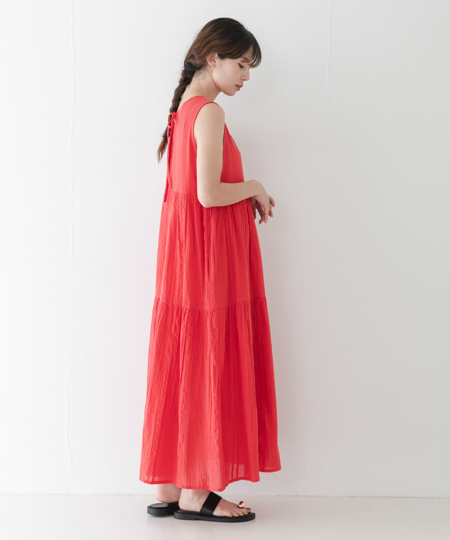 Sonny Label 「コットンティアードサッカーワンピース」|ワンピース|