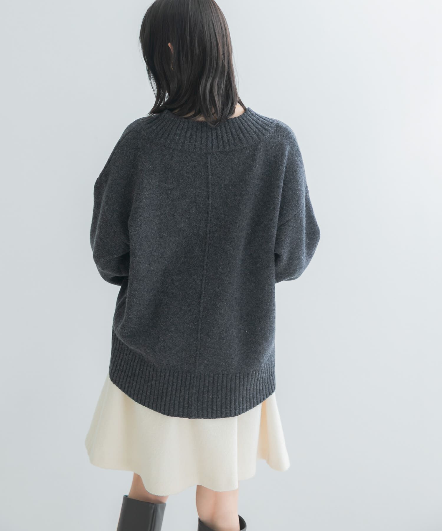 URBAN RESEARCH ROSSO「『WEB/一部店舗限定』エクストラファインＶネックニット」|ニット・セーター|