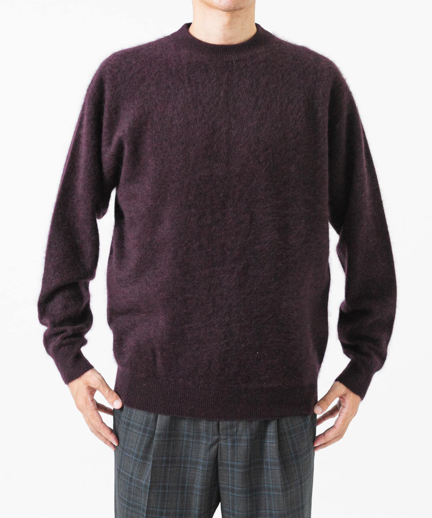 URBAN RESEARCH「FUR WOOL CREW-NECK KNIT」|ニット・セーター|