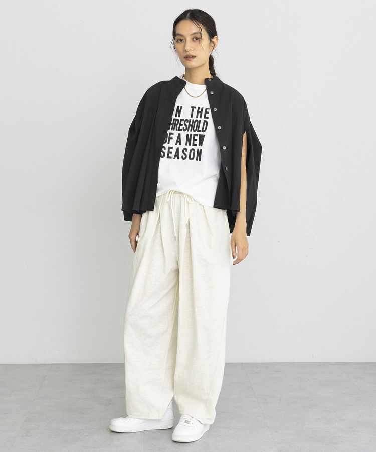 GARAGE OF GOOD CLOTHING「【日本製】タックスウェットワイドパンツ」|その他|