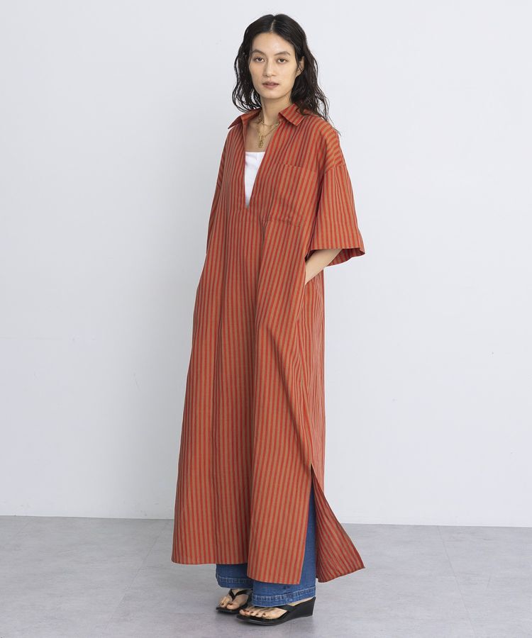GARAGE OF GOOD CLOTHING「Vネックリラックスワンピース」|ワンピース|