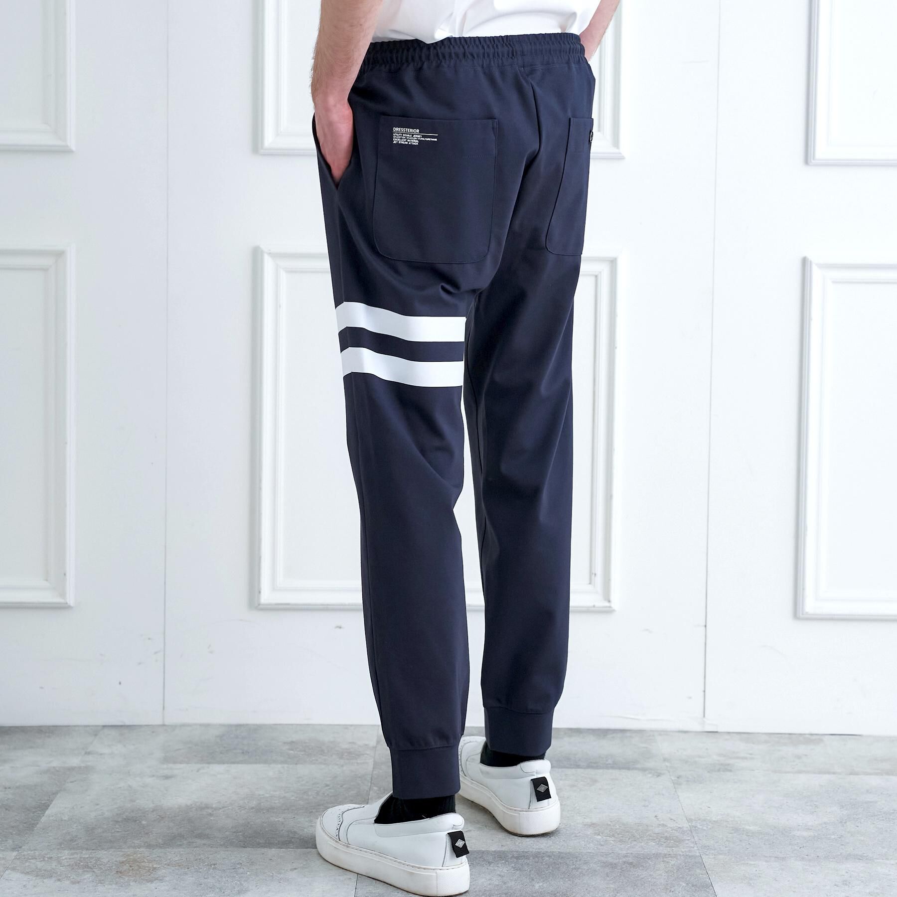 DRESSTERIOR「【接触冷感/セットアップ可/Safari5月号掲載/ウォッシャブル】ドライタッチ ハイカウントジョガ」|その他|