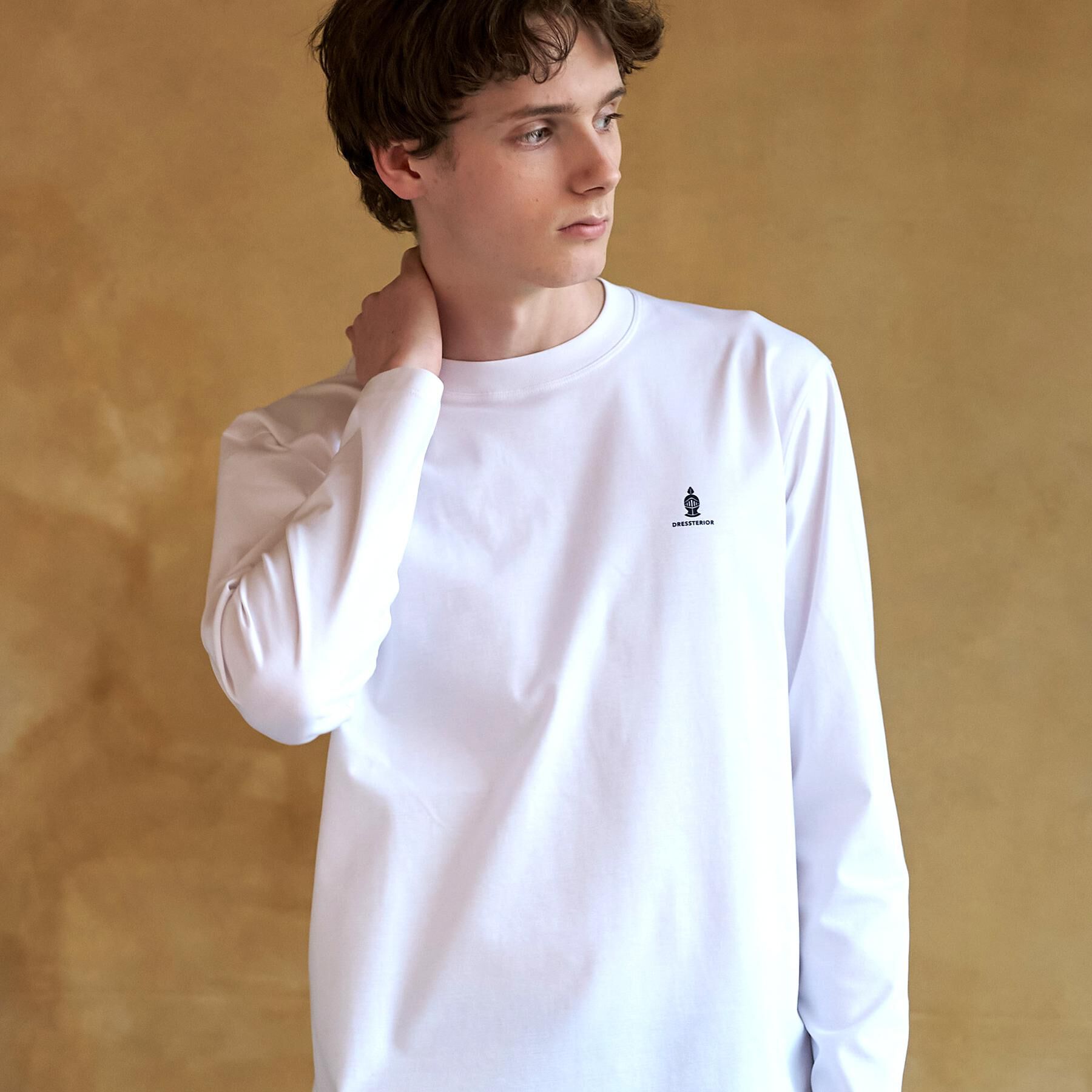 DRESSTERIOR「【接触冷感/UVカット/抗菌防臭/しわ防止】クールデオドラント ロングTシャツ」|Tシャツ・カットソー|