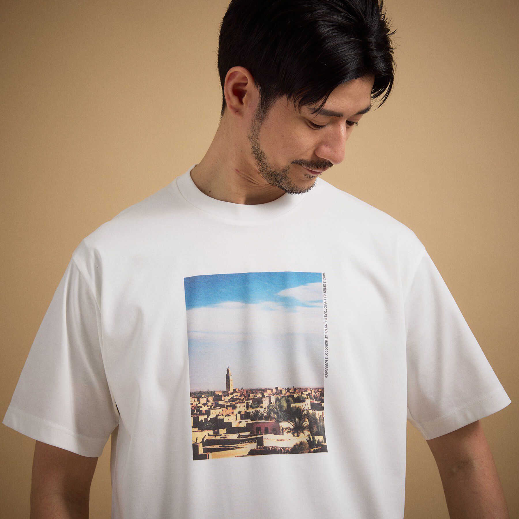 TAKEO KIKUCHI「マラケシュ フォト Tシャツ」|Tシャツ・カットソー|