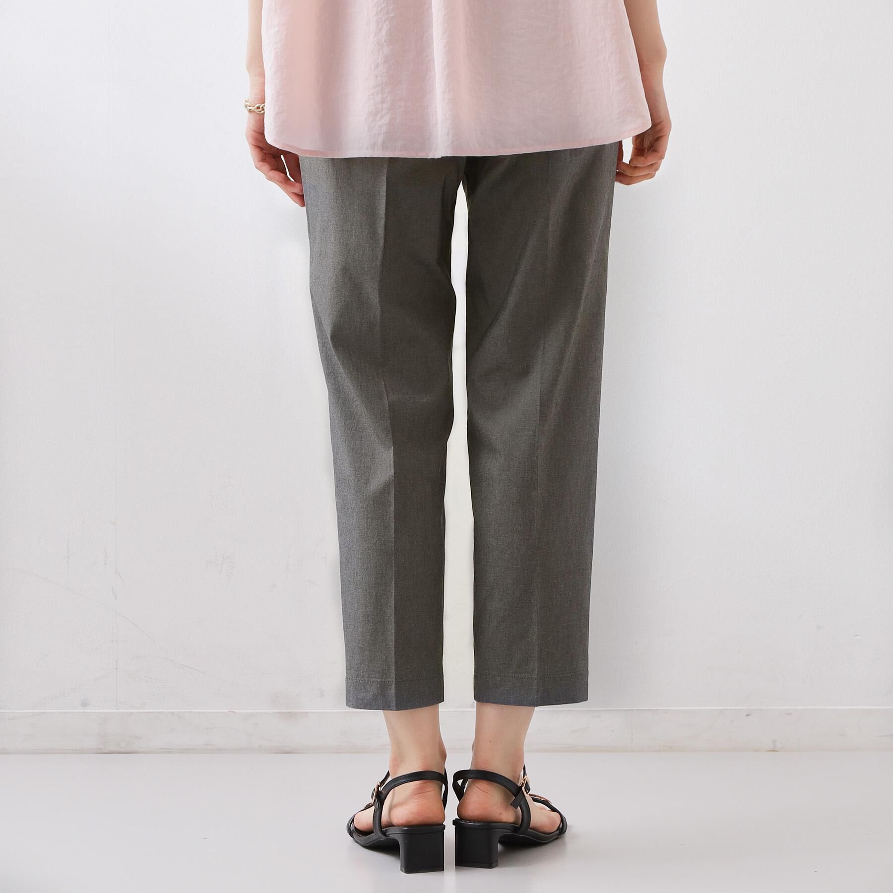 THE SHOP TK「【XS-XL/着丈選べる】細見えストレッチテーパードパンツ」|その他|