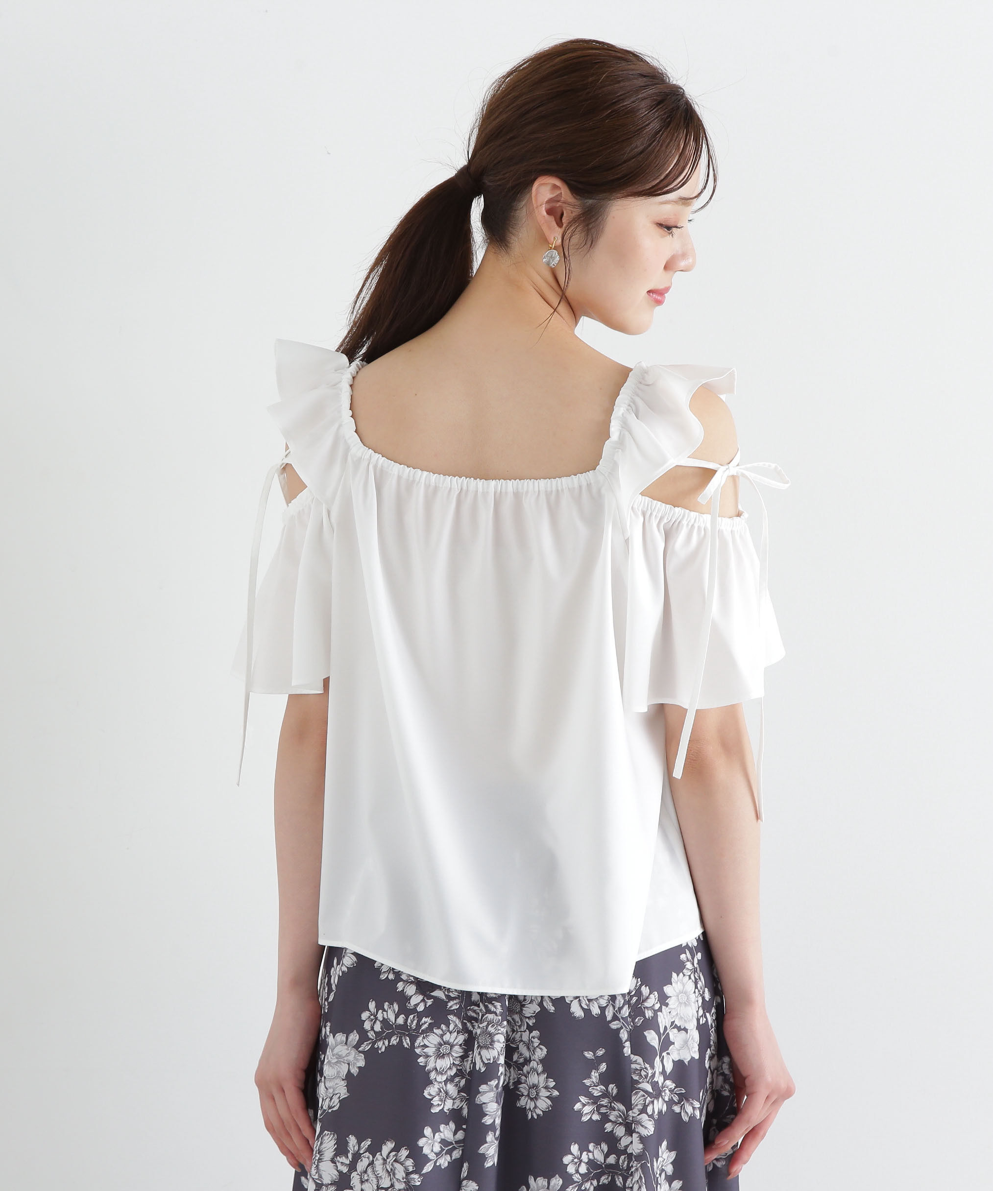 PROPORTION BODY DRESSING「フリルリボンブラウス」|シャツ・ブラウス|
