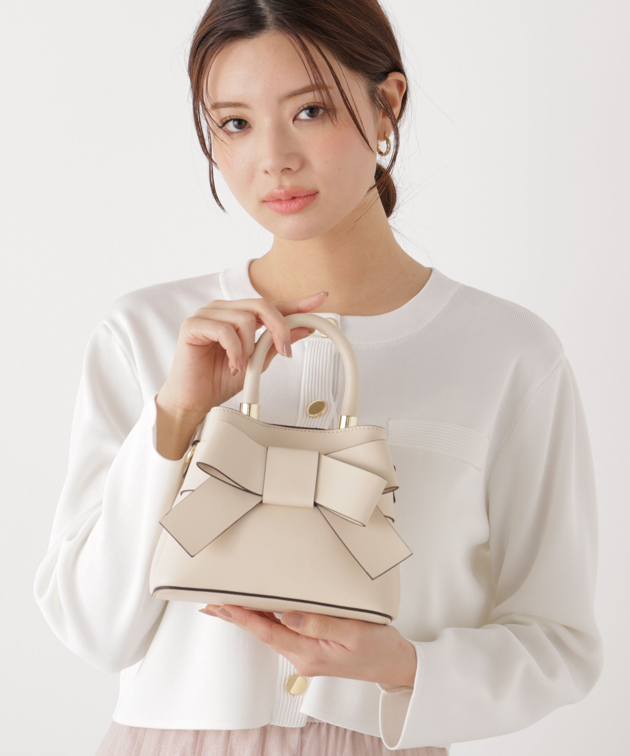 PROPORTION BODY DRESSING「フロントリボンバッグミニ　26SS」|その他|