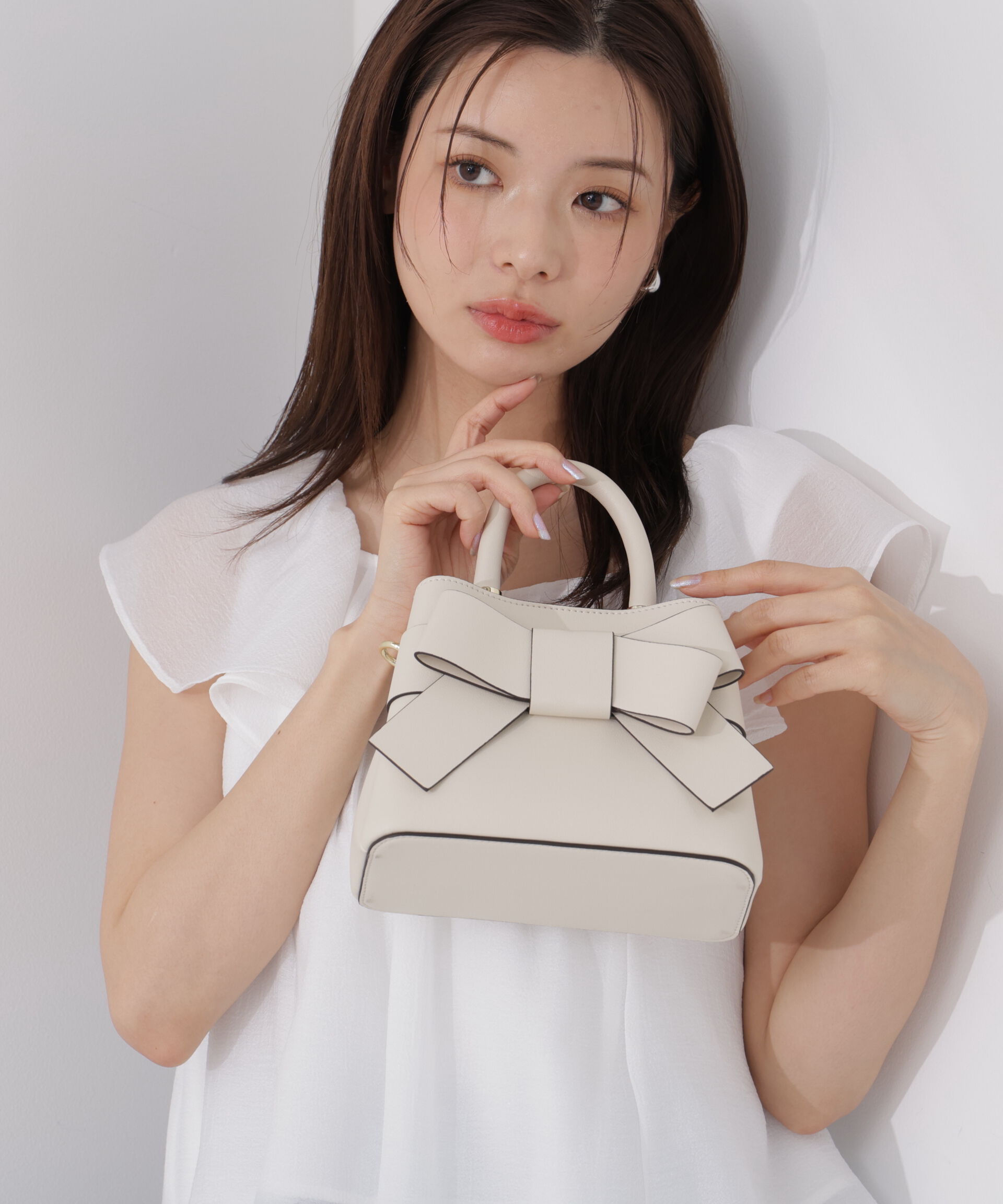 PROPORTION BODY DRESSING「フロントリボンバッグミニ　26SS」|その他|