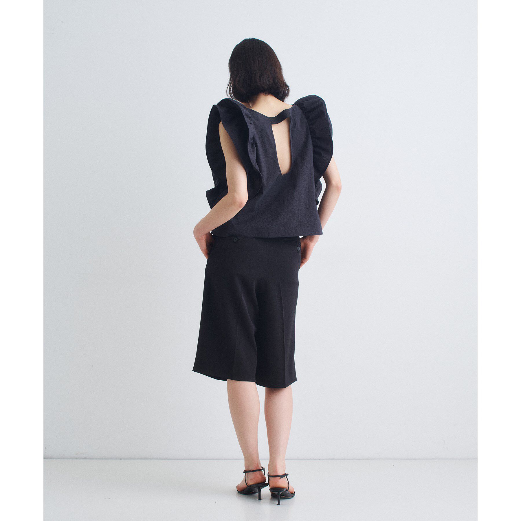 CODE A「ruffle drama blouse」|シャツ・ブラウス|