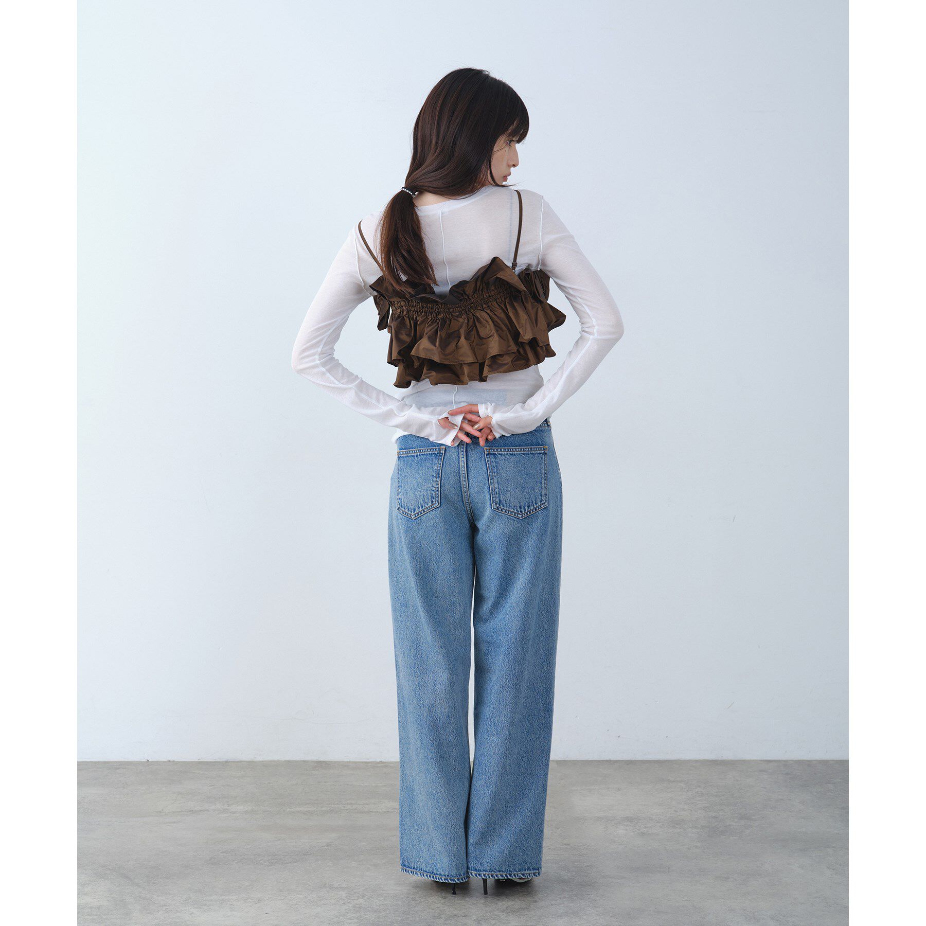 CODE A「frill design bustier」|シャツ・ブラウス|