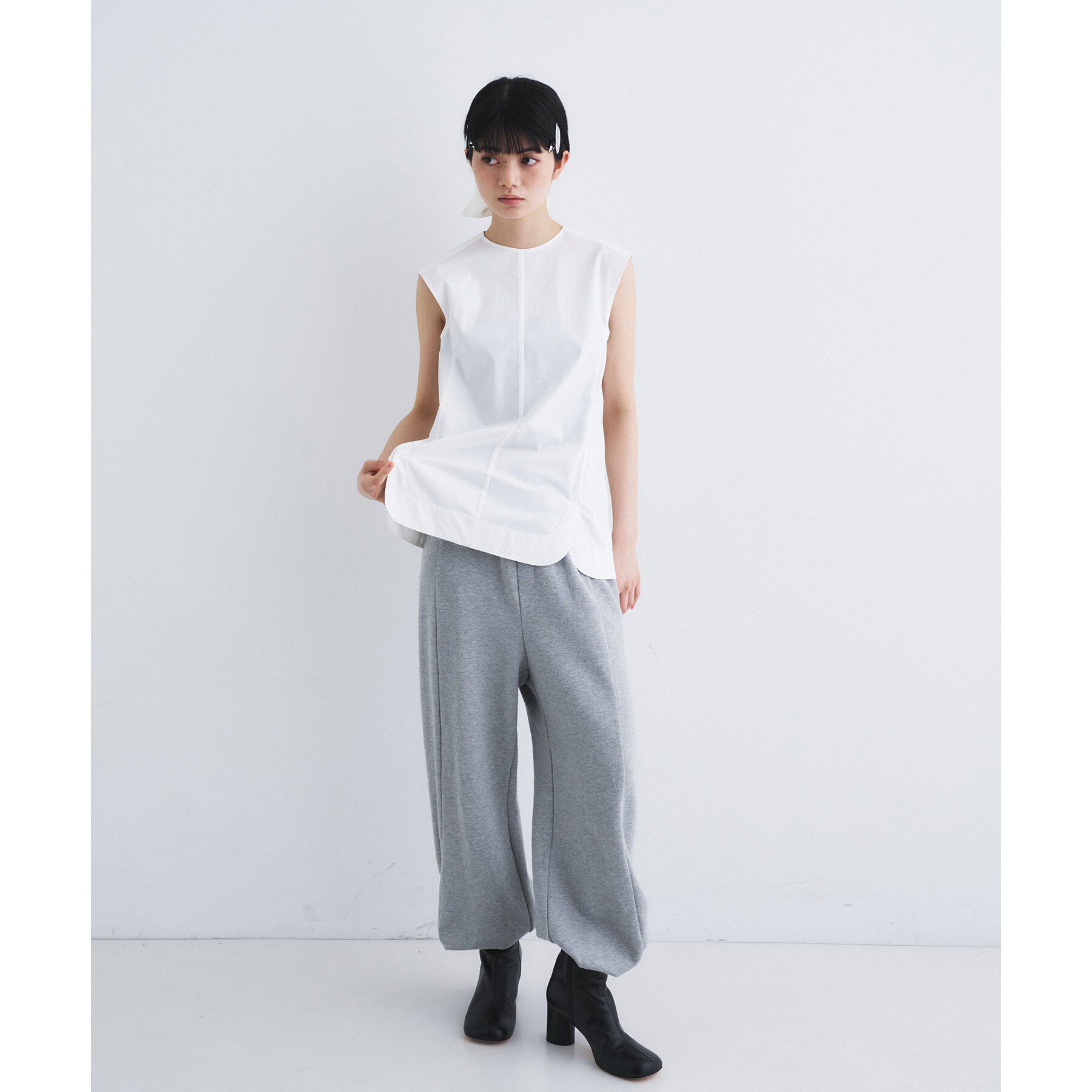 CODE A「back tack blouse」|シャツ・ブラウス|