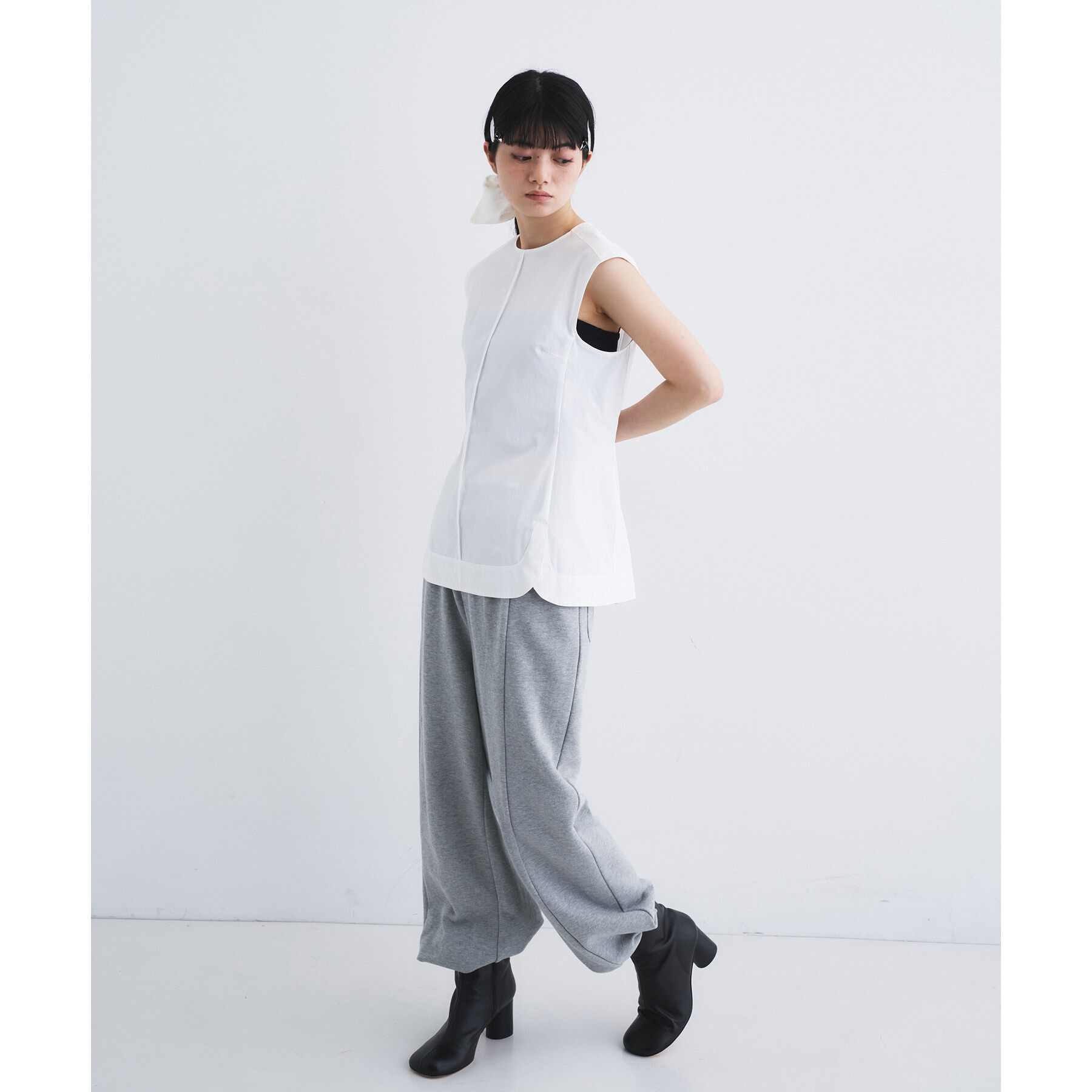 CODE A「back tack blouse」|シャツ・ブラウス|
