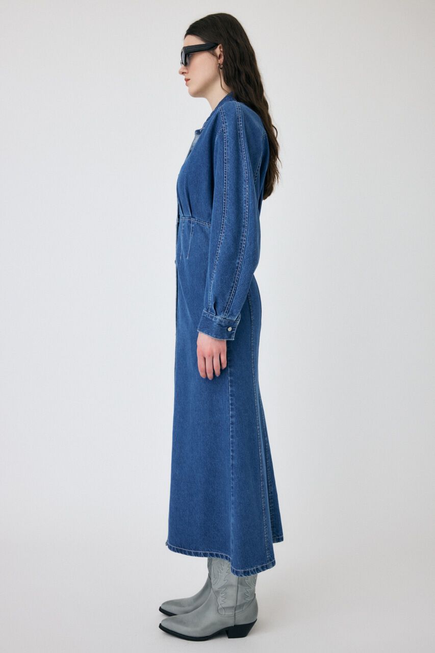 MOUSSY「DENIM SHIRT ドレス」|ワンピース|