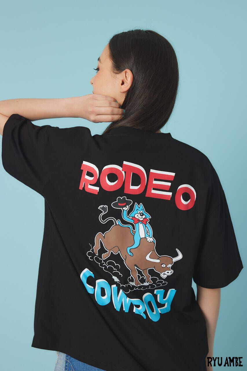 RODEO CROWNS「(Ryu Ambe)MOTIF刺繍Tシャツ」|Tシャツ・カットソー|