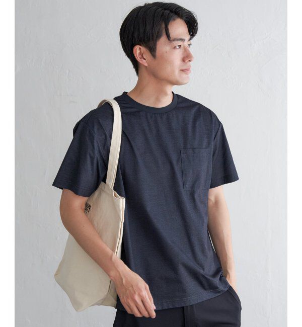 ikka「GOKU楽AIRポケットTシャツ」|Tシャツ・カットソー|