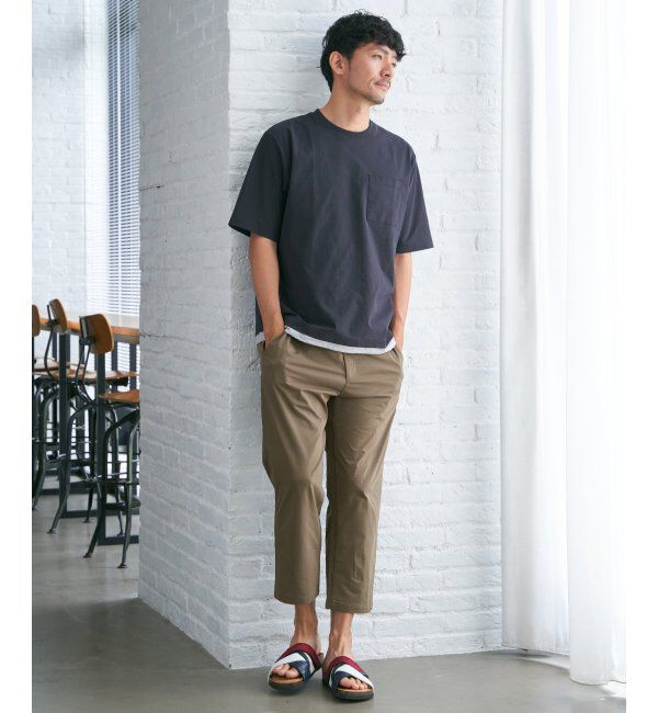 ikka「【吸水速乾／セットアップ対応】GOKU楽AIRクロップドパンツ」|その他|