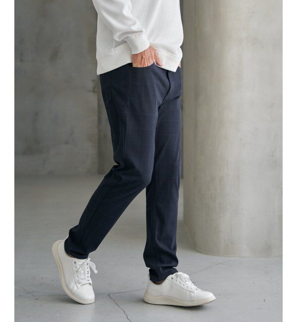 ikka「GOKU楽パンツ EASY STRETCHチェック5P」|その他|