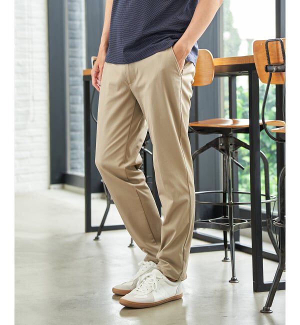 ikka「GOKU楽パンツ EASY STRETCH ピケ」|その他|