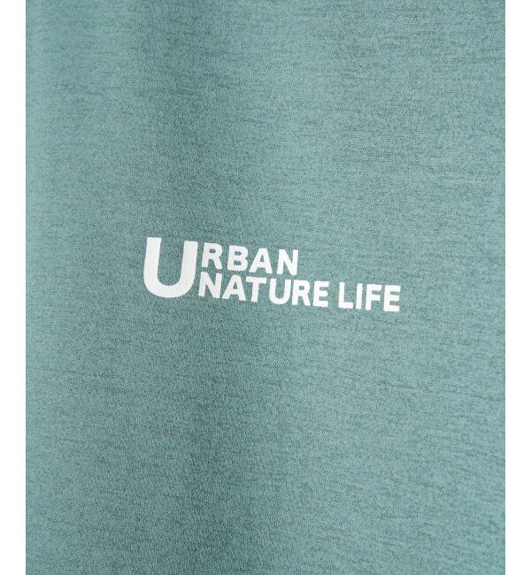 ikka「URBAN NATURE LIFE アーバンネイチャーライフ ドライSP冷感プリントTシャツ」|Tシャツ・カットソー|