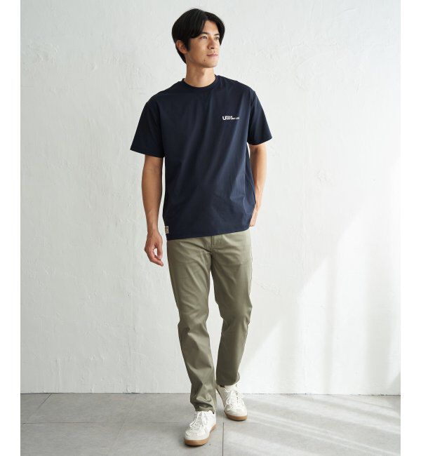 ikka「URBAN NATURE LIFE アーバンネイチャーライフ ドライSP冷感プリントTシャツ」|Tシャツ・カットソー|
