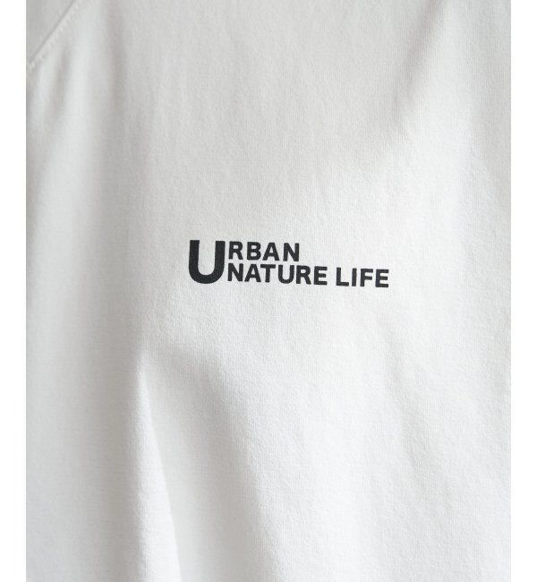 ikka「URBAN NATURE LIFE アーバンネイチャーライフ ドライSP冷感プリントTシャツ」|Tシャツ・カットソー|