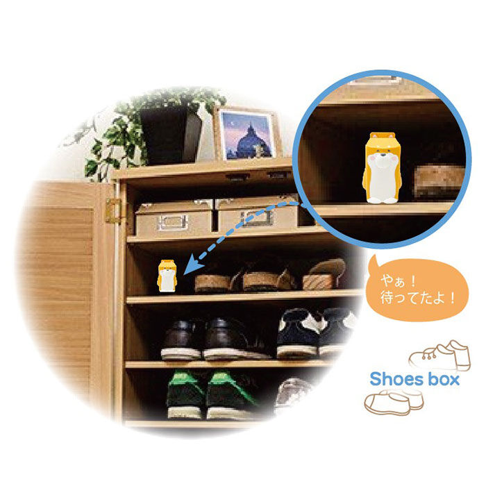 BACKYARD FAMILY「置物 おしゃれ 通販 フリッジィズー ネオ クローゼット シューズボックス 喋る かわいい」|その他|