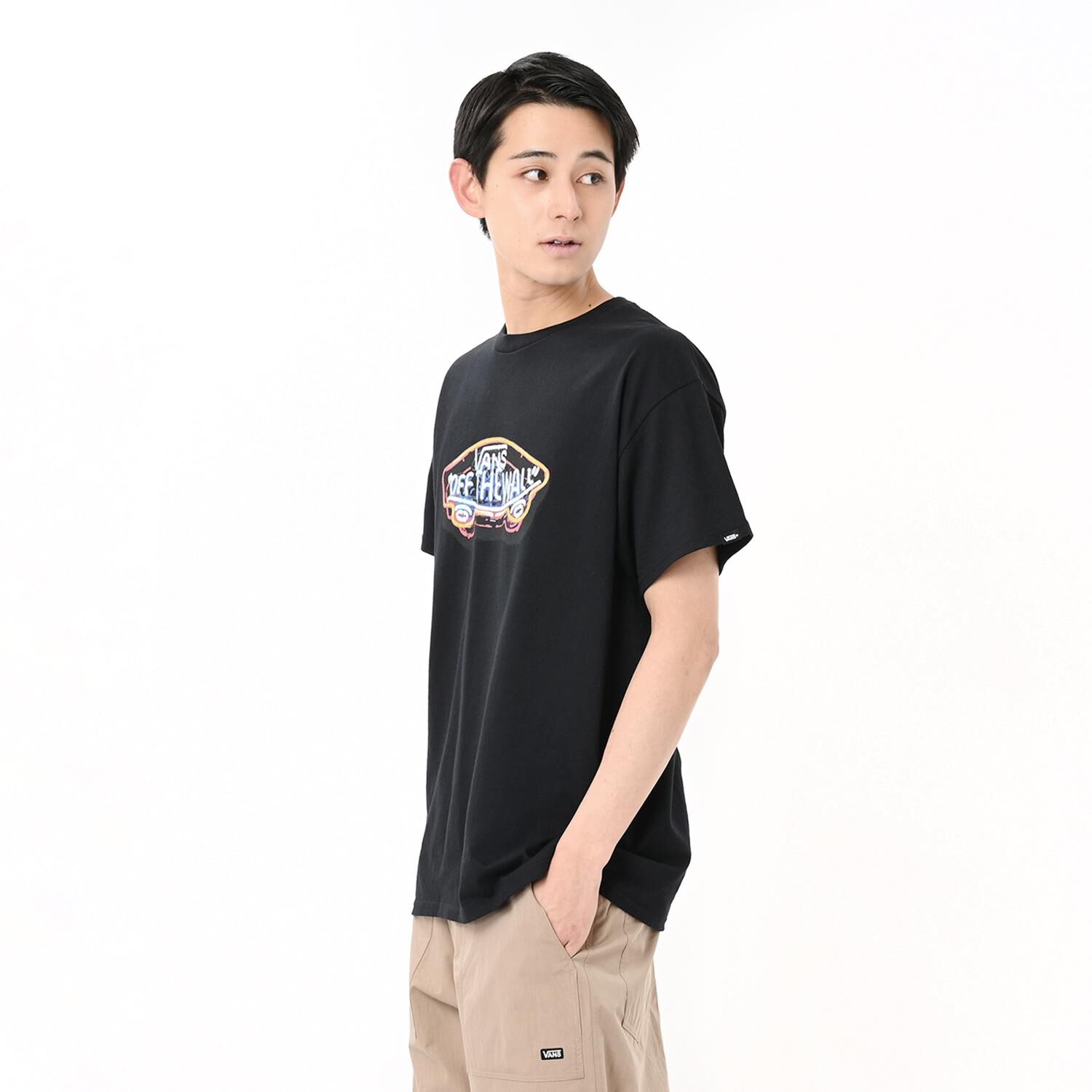 VANS「【VANSｱﾊﾟﾚﾙ(WJ)】M Neon Signboard TEE」|Tシャツ・カットソー|