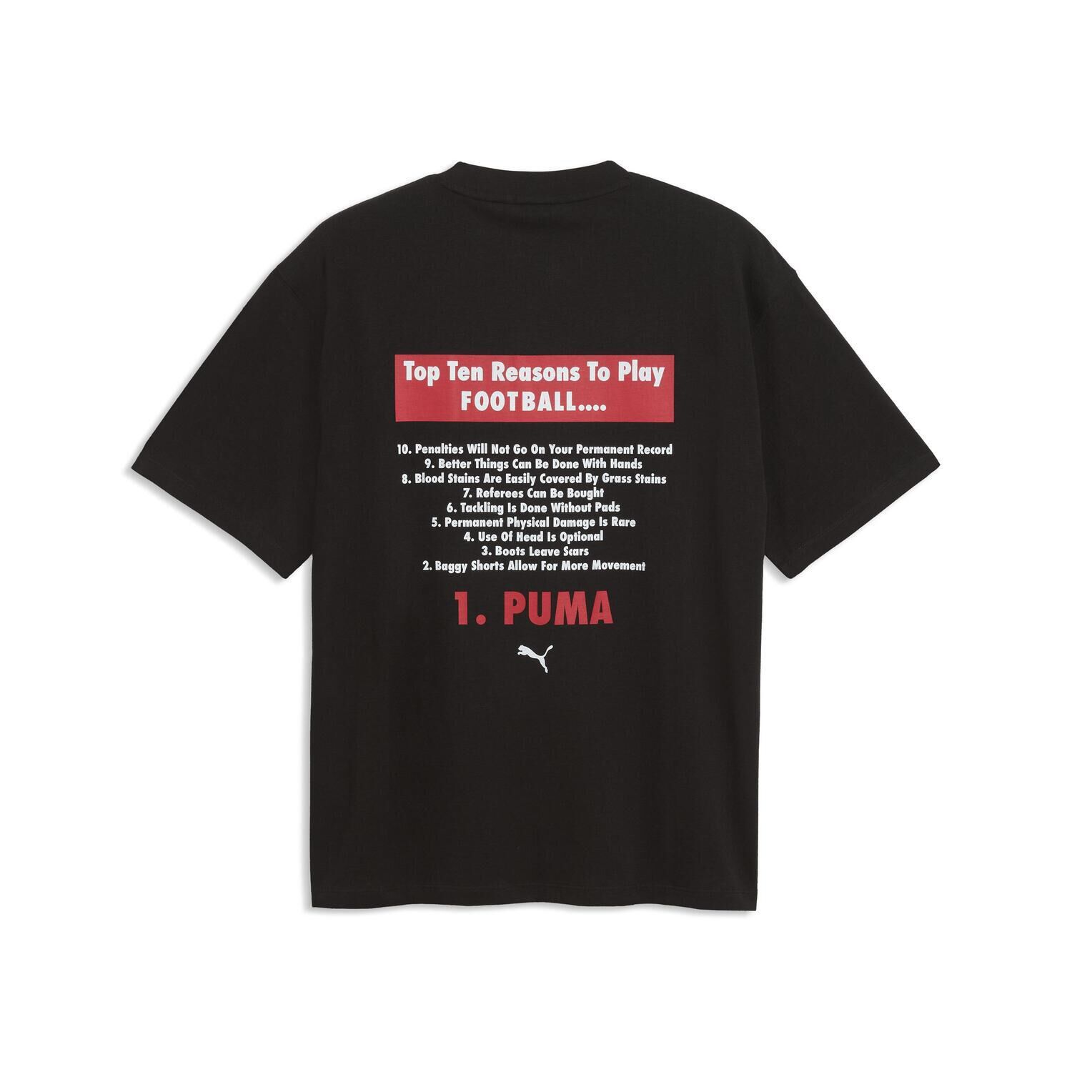 PUMA「【PUMA ｳｪｱ】M GRAPHIC FOOTBALL TEE」|Tシャツ・カットソー|