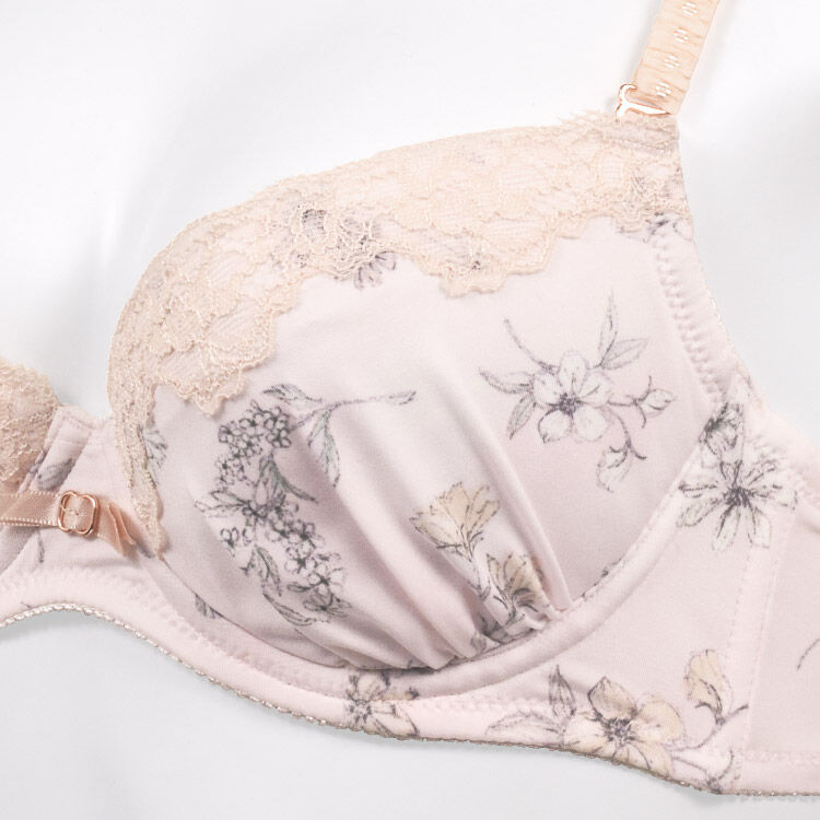 intesucre「アンテシュクレ らくしてキレイ ふわさらtype ブラセット 全3色 B-E/65-75 IBT338」|インナー|