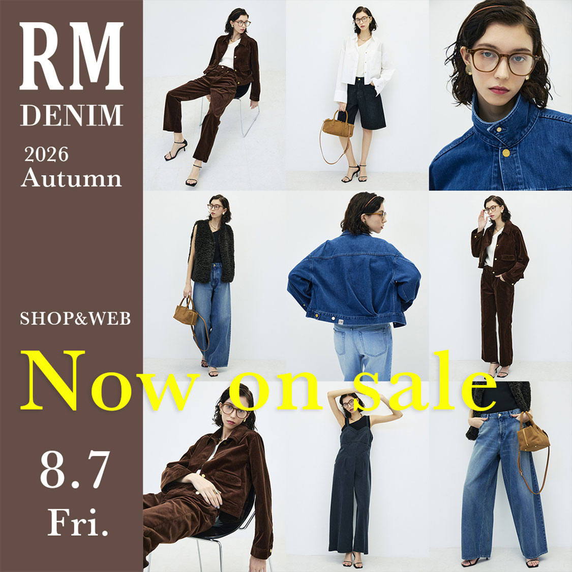 【NOLLEY‘S】RM denim 2026 AUTUMN COLLECTION