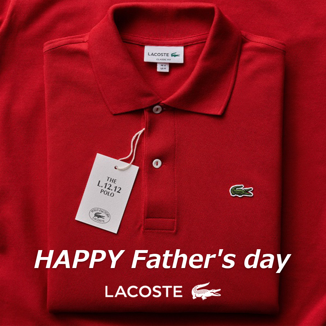 【LACOSTE】FATHER'S DAY GIFT SELECTION