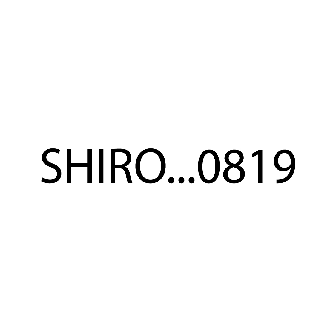 SHIRO 0.8.1.9