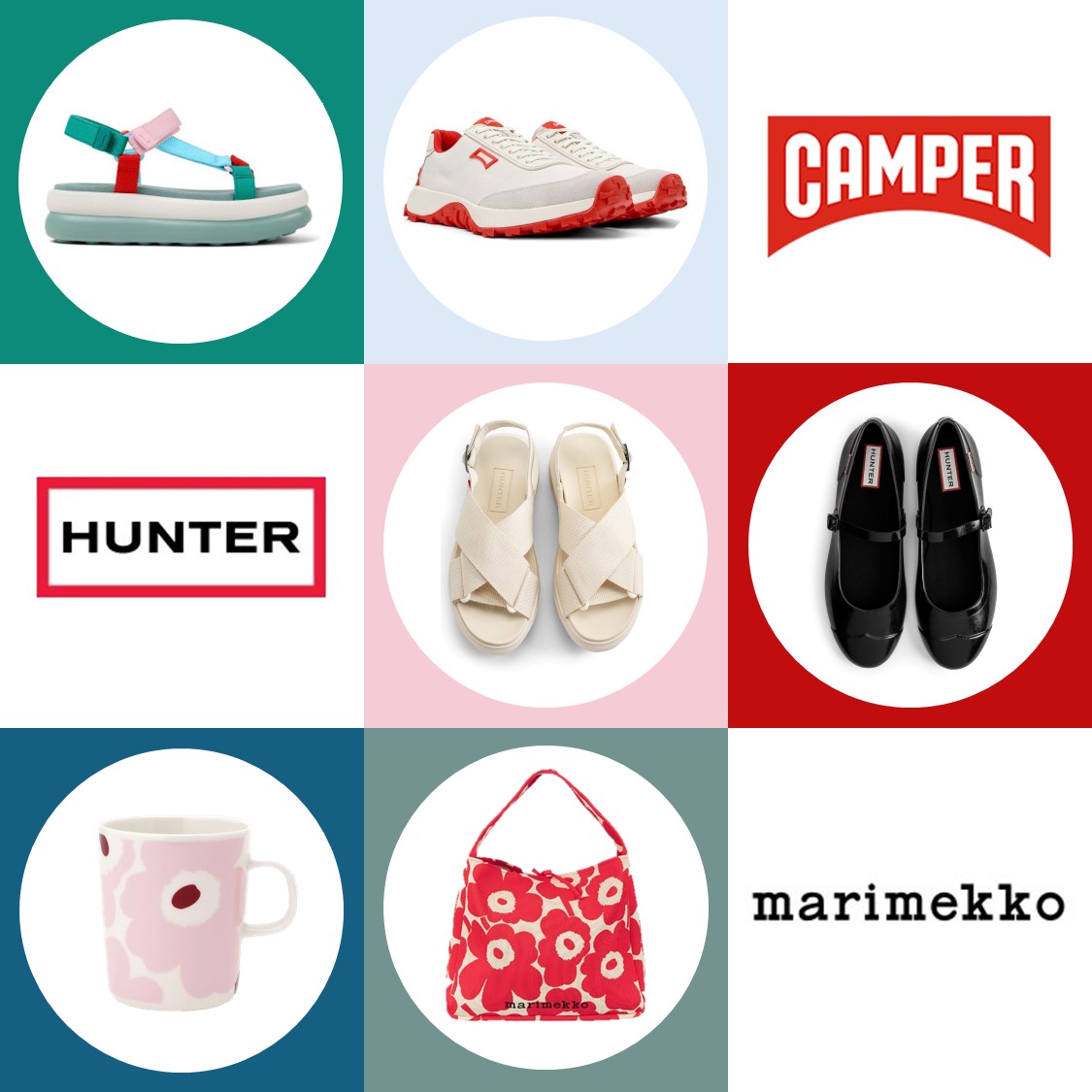 CAMPER / HUNTER / Marimekko