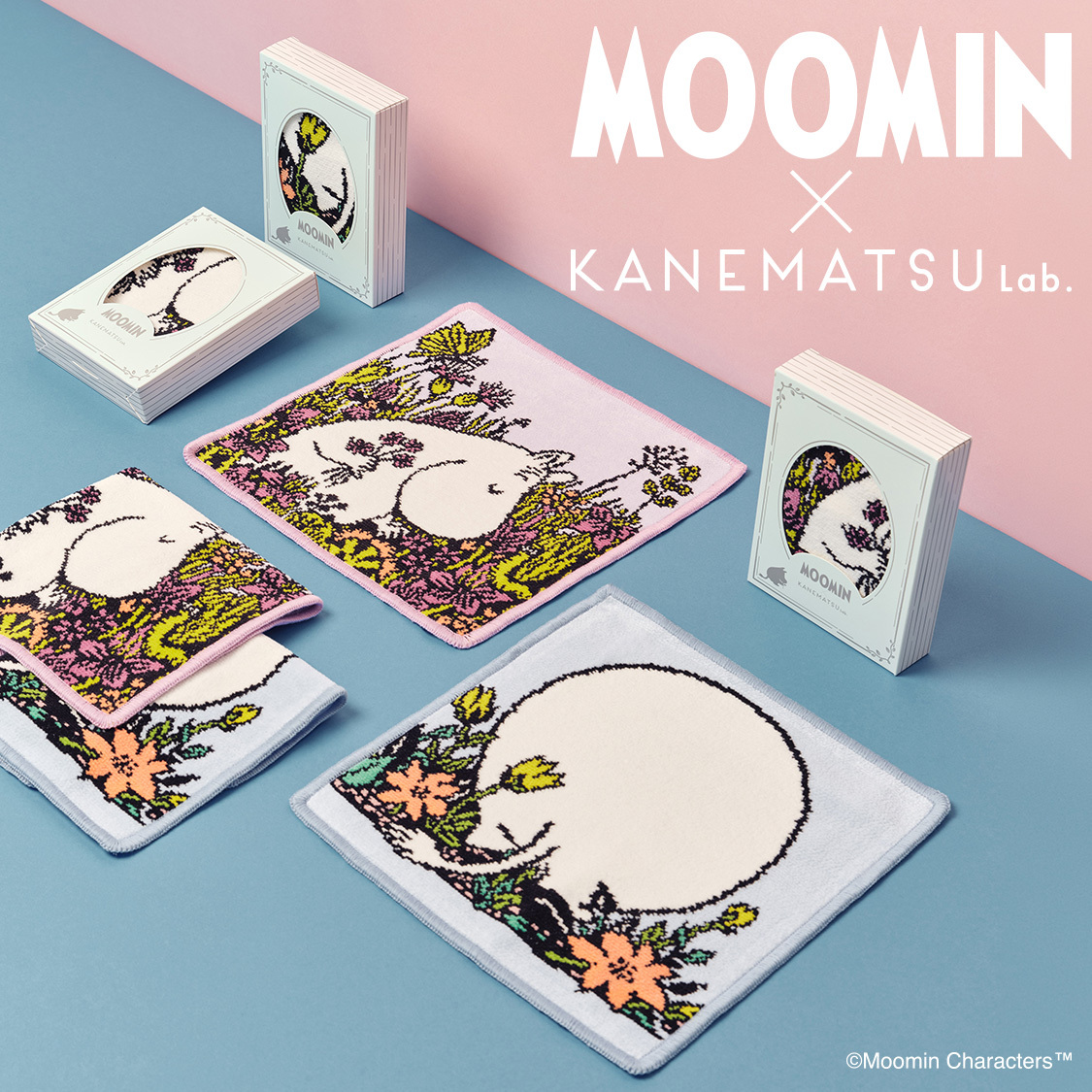 MOOMIN × KANEMATSU Lab. ミニタオル＆エコバッグ｜ルミネの