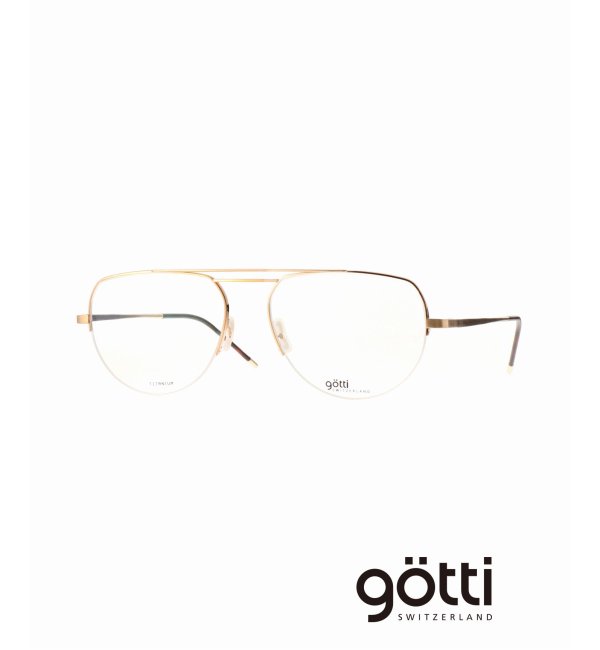 ●SUAVE GOTTI GOTTI SWITZERLAND DENVER GOLD BRUSHED Optical（EYETHINK）｜ルミネ