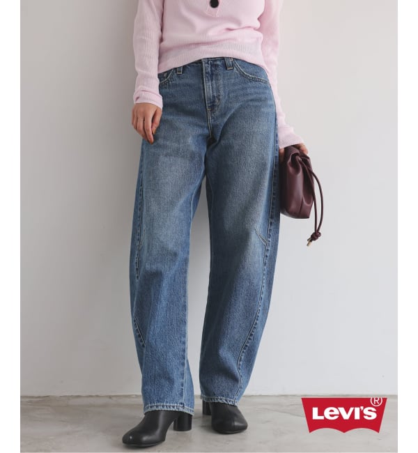 完売リーバイス SLOBE別注 BAGGY DAD BARREL デニムパンツ Levi's/リーバイス SLOBE別注 BAGGY DAD BARREL デニムパンツ（SLOBE
