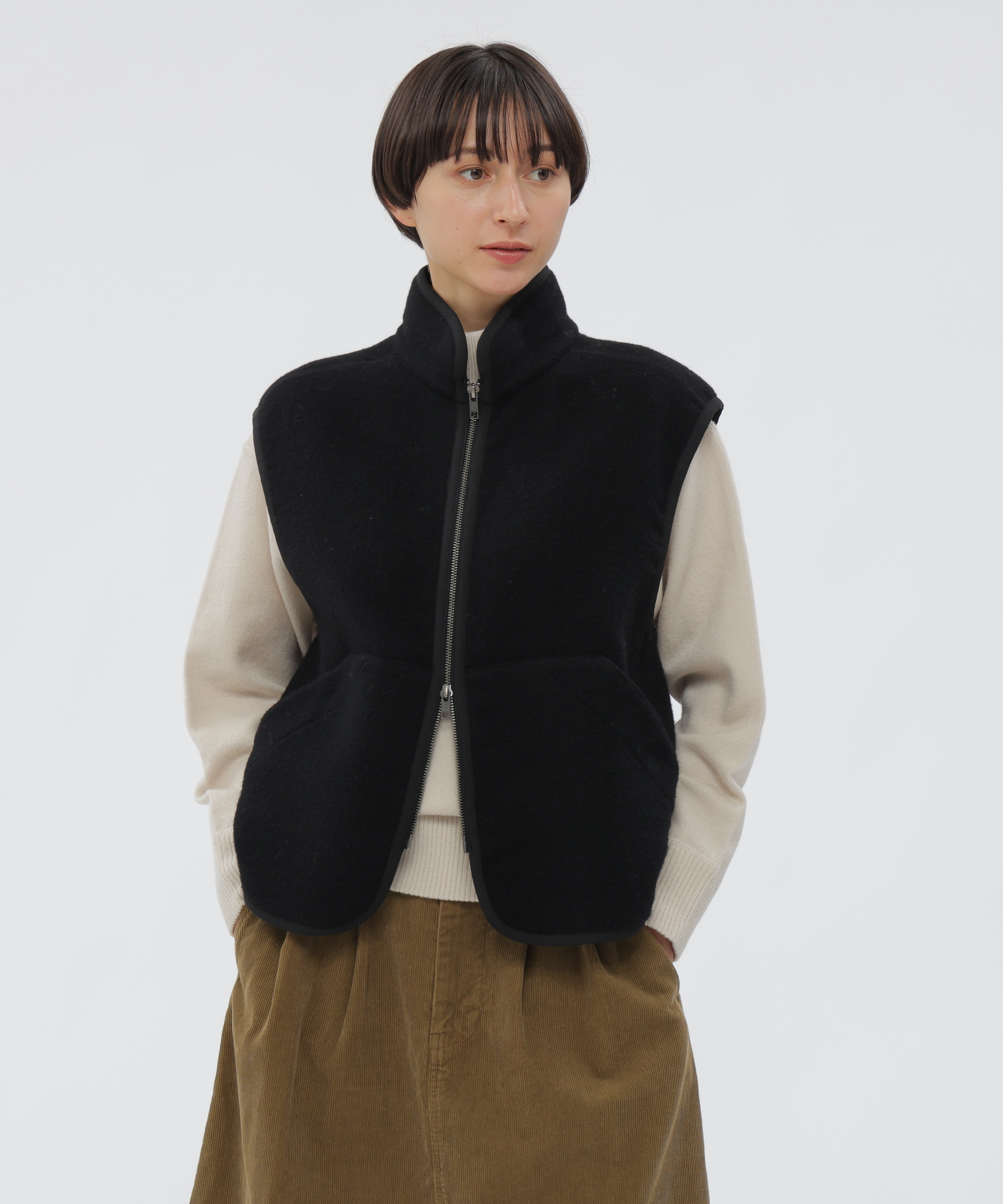 MHL SOFT WOOL FLEECE BLOUSON 未使用試着のみ完売品 SOFT WOOL FLEECE BLOUSON（MHL.）｜ルミネのファッション通販