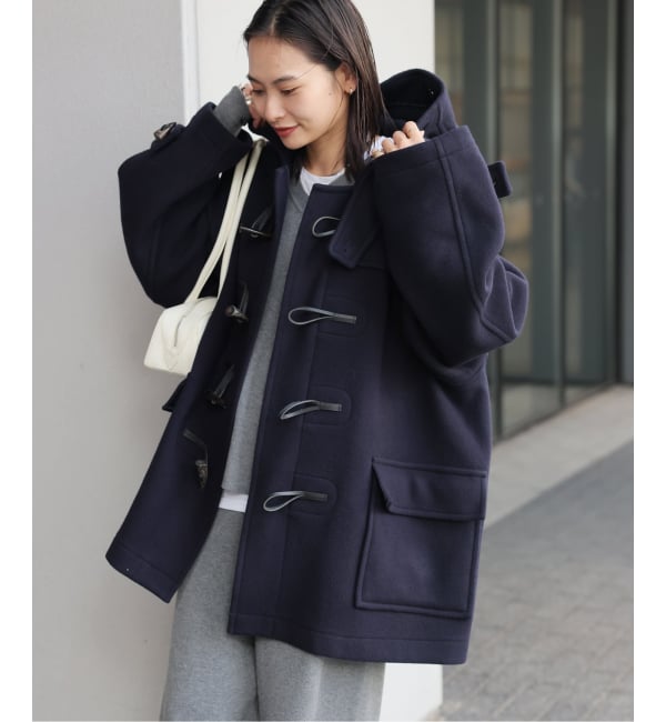 ジャーナルスタンダード×モンゴメリーダッフルコートブラックサイズ40未使用 MONTGOMERY（モンゴメリー） ダッフルコート コート 「追加」別注