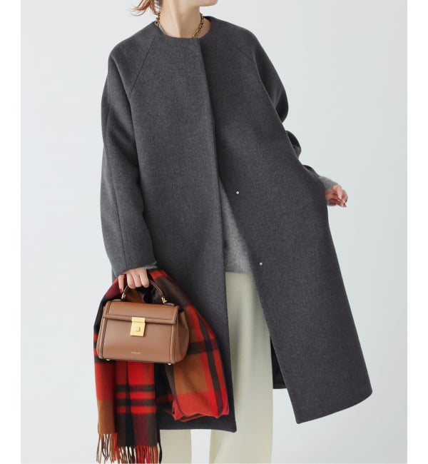 S160ビーバーノーカラーコート（Spick and Span）｜ルミネの