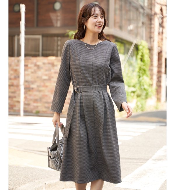 カットジャガードワンピース（IKKA LOUNGE）｜ルミネのファッション