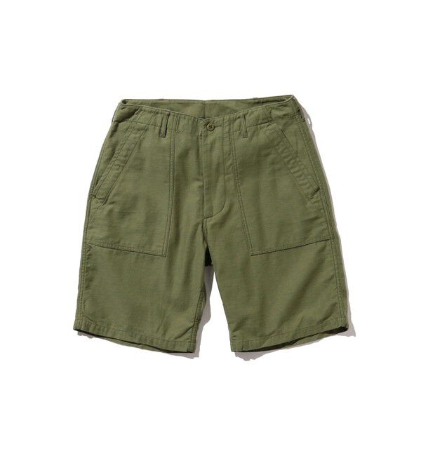 メンズファッションなら|【ビームス　メン/BEAMS MEN】 BEAMS PLUS / MIL Utility Shorts Back Sateen