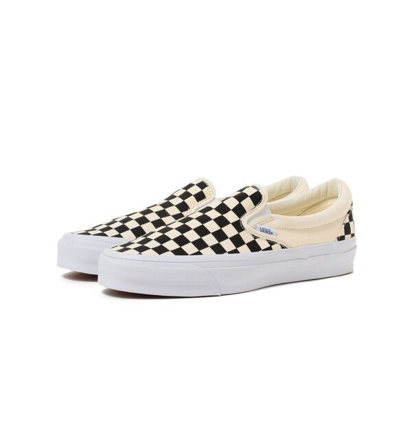 ファッションメンズのイチオシ|【ビームス　メン/BEAMS MEN】 VANS / SLIP-ON REISSUE 98 LX CHECKERBOARD BLACK/OFF WHITE