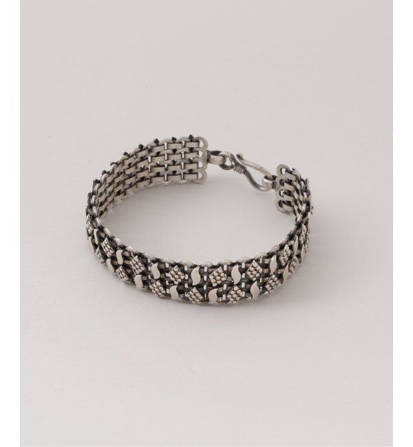 モテ系メンズファッション|【エディフィス/EDIFICE】 THARU SILVER(タルー シルバー) Double Bracelet DIAMOND